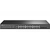 Managed switch, 24x 2,5G RJ-45, 4 slide-in 10G SFP+ slot, 19" (TP-Link TL-SG3428X-M2)