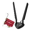 5400Mbps Wireless Tri Band PCI-Express AXE5400, Wi-Fi 6E, Bluetooth 5.3 (TP-Link Archer TXE75E)