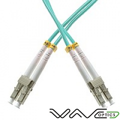 Patchcord LC/UPC-LC/UPC, MM, 50/125 duplex, OM3 fiber, 0.5 m