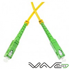 Patchcord SC/APC-SC/APC, SM, 9/125 simplex, G657A1 fiber, 3 m
