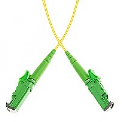 Patchcord LSH/APC-LSH/APC, SM, 9/125 simplex, G652D fiber, 5 m