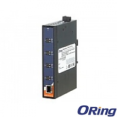 Unmanaged SPE switch, 4x 10 T1L + 1x 100 RJ-45 (ORing ITPS-141TX-T1L)