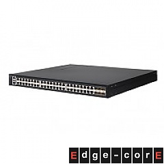Managed switch, 48x 10/100/1000 RJ-45 ports, 6x 25G SFP28 ports, 19" (Edge-corE ECS4650-54T)