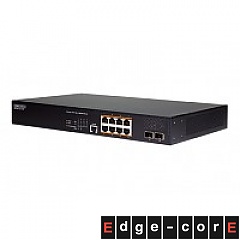 Managed Switch, 8x RJ-45 2.5G/1000M, 2x SFP+ 10G (Edge-corE ECS4125-10P)