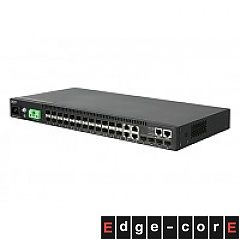 Managed Switch, 20x 100/1000BASE-X SFP, 4x Combo Gigabit (RJ-45/SFP), 4x SFP+ 10G (Edge-corE ECS4120-28FV2)