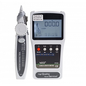 Cable tester RJ-45, w/LCD, digital wire tracker, WT26G