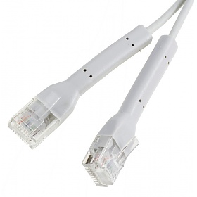 Patch cable UTP cat. 6a, 0.5 m, grey, LSOH, ultra-flex