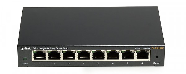 TP-LINK 8 port TL-SG108 8 port Metal Gigabit Switch Switch unmanaged 8 x  10/100/1000 desktop