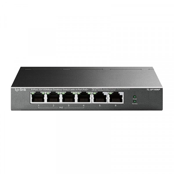 TP-Link Network Desktop Switch LS1008 8-Port 10/100Mbps - 18 Months Brand  Warranty