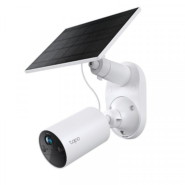 Outdoor Security Wi-Fi Camera, Solar Panel (TP-Link Tapo C410 Kit) 