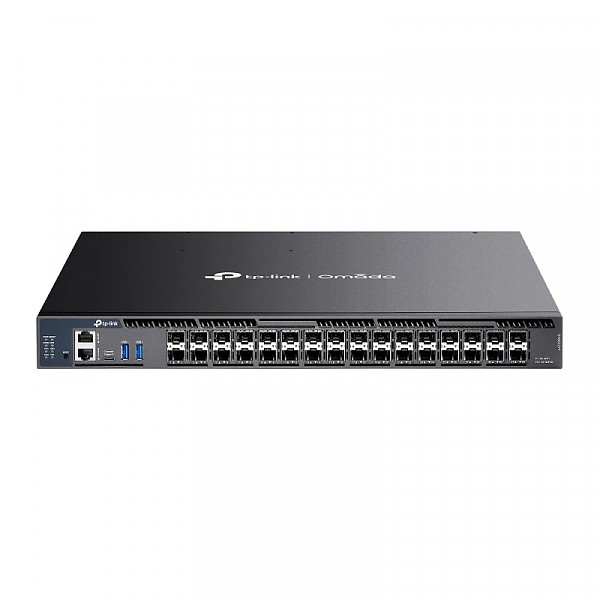 TP-Link SX6632YF, Managed switch, 26x slide-in 10G SFP+ slot, 6 slide-in SFP28 10/25G slot, 19"