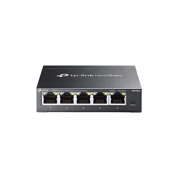 TP-Link ES205G, Smart switch,  5x 10/100/1000 RJ-45, desktop