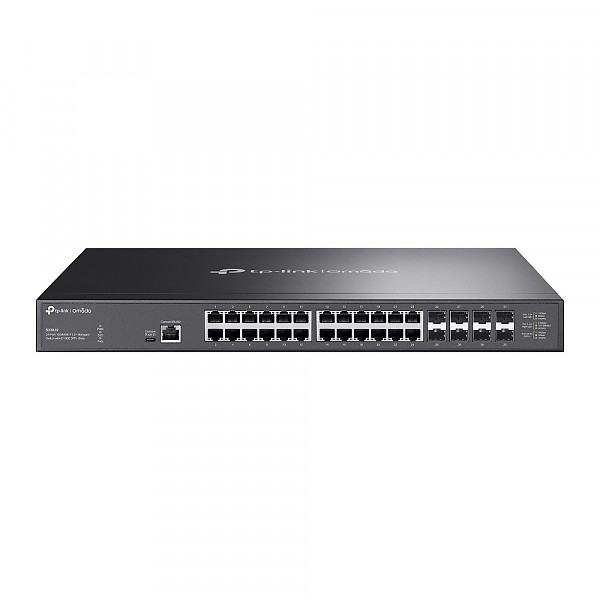 Managed switch,  24x 10G RJ-45, 8 slide-in 10G SFP+ slot,19" (TP-Link SX3832) 